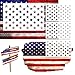 9 Pieces American Flag 50 Star Stencil Template for Painting on Wood,Fabric,Airbrush Set 3