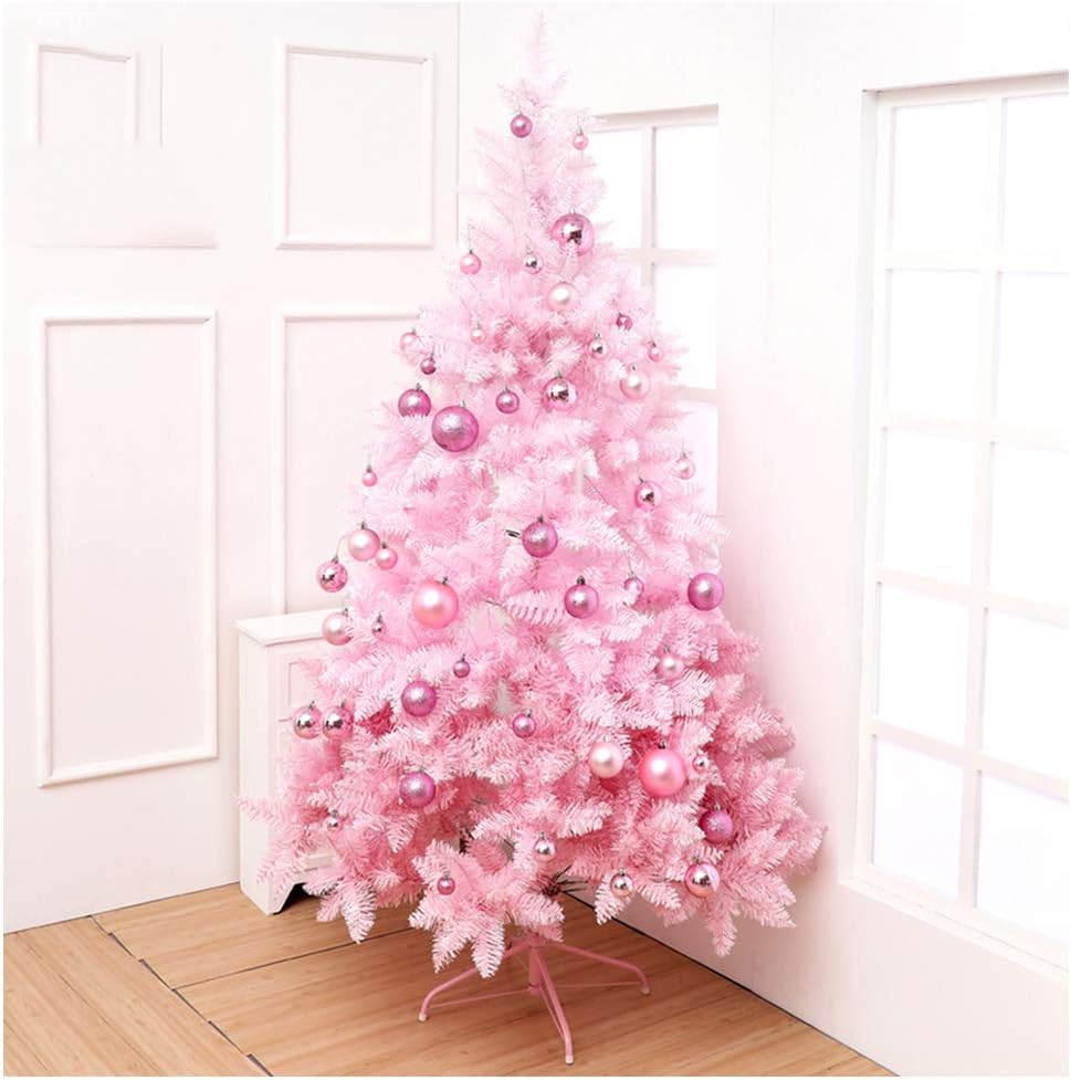 Amazon Com Li Him Christmas Pine Tree Holiday Decor Pink Cherry Blossom Gradient Artificial Pine Tree Large Mini Christmas Holiday Decoration Home Kitchen