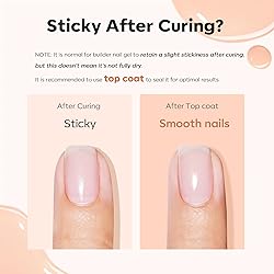modelones Builder Nail Gel, 8-in-One Gold Shimmer