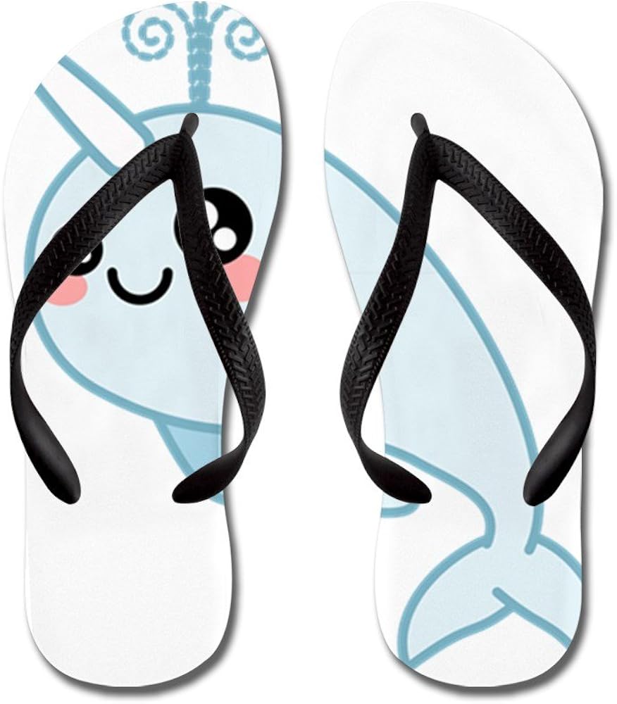 narwhal flip flops