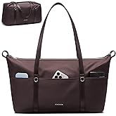 LOVEVOOK Work Tote Bag for Women, Convertible Gym & Travel Weekender Bag with Large Cup Holder, Carry On Teacher Tote