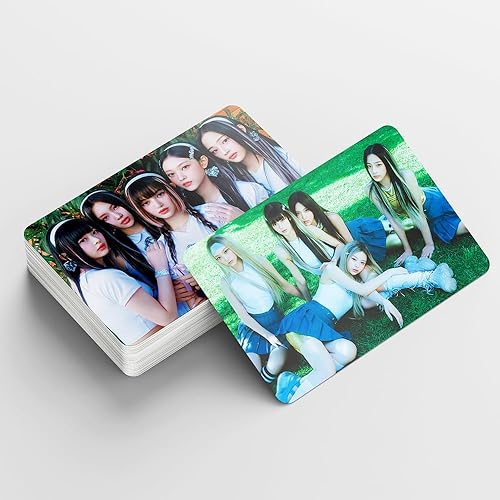 Funwaretech New Jeans Super Shy Photocards Set 55Pcs 2023