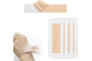 Silicone Scar Sheets (6"×1.6", 20 Pack), Soft Silicone Scar Strips for Scar Management, Reusable & Washable Scar Patches for 