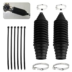 Tie Rod Boot Kit with Pinion Bellow Cable Ties and