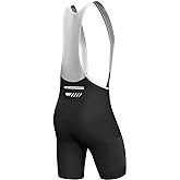 Lo.gas Logas Cycling Bib Shorts Men Cycling Shorts with Shoulder Straps Bike Biking Bibs with 4D Padding Breathable Quick-Dry