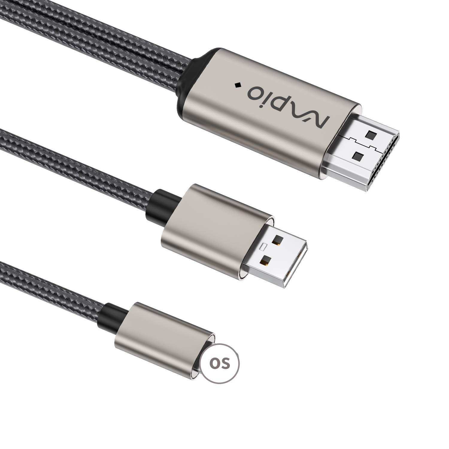 HDMI Adapter for Phone Pad Phone to TV HDMI Cable, 1080P Digital AV