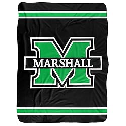 Marshall University Blanket, 60"x80" Primary Logo