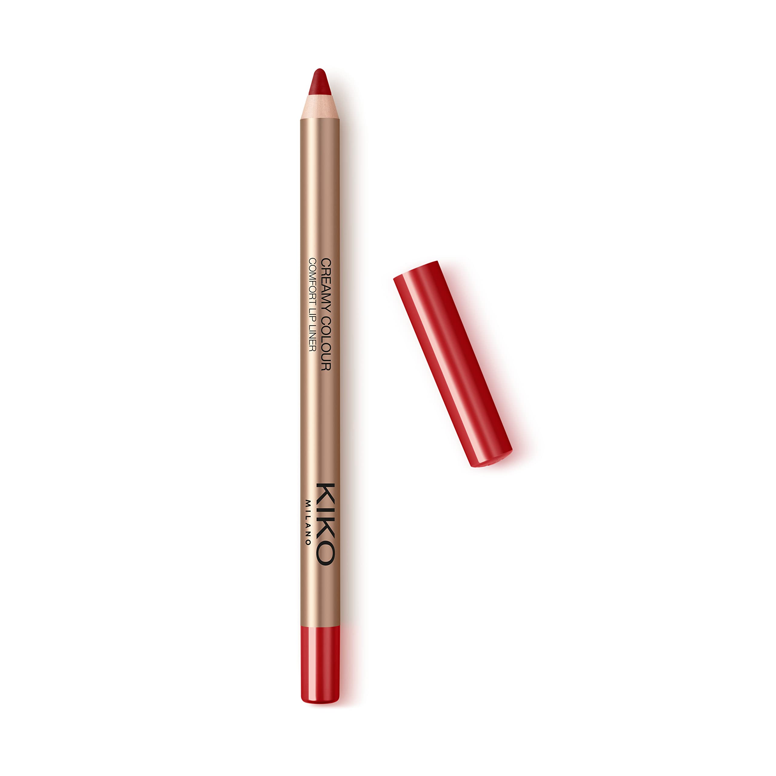 KIKO Milano Creamy Colour Comfort Lip Liner 13 | Long-lasting Pencil, 13 Prearly Tulip Red, 1 Count (Pack of 1) — image 1