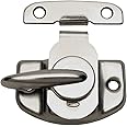10 Pack - Designers Impressions 53621 Satin Nickel Cam-Action Window Sash Lock and Keeper