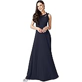 KOH KOH Womens 2026 Long Bridesmaid Cocktail Evening Sleeveless Maxi Dress Gown