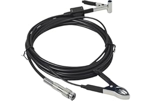 Hantek Auto Ignition Probe - HT25 for Oscilloscope Automotive Acdessory Inductive Capacitance Sensor 2.5M Length 10000:1 Decay, Work with Oscilloscope 3 Ends