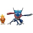 Pokémon Battle Figure 2 Pack - Features 4.5-Inch Greninja and 2-Inch Torchic Battle Figures with Accessory - Amazon Exclusive
