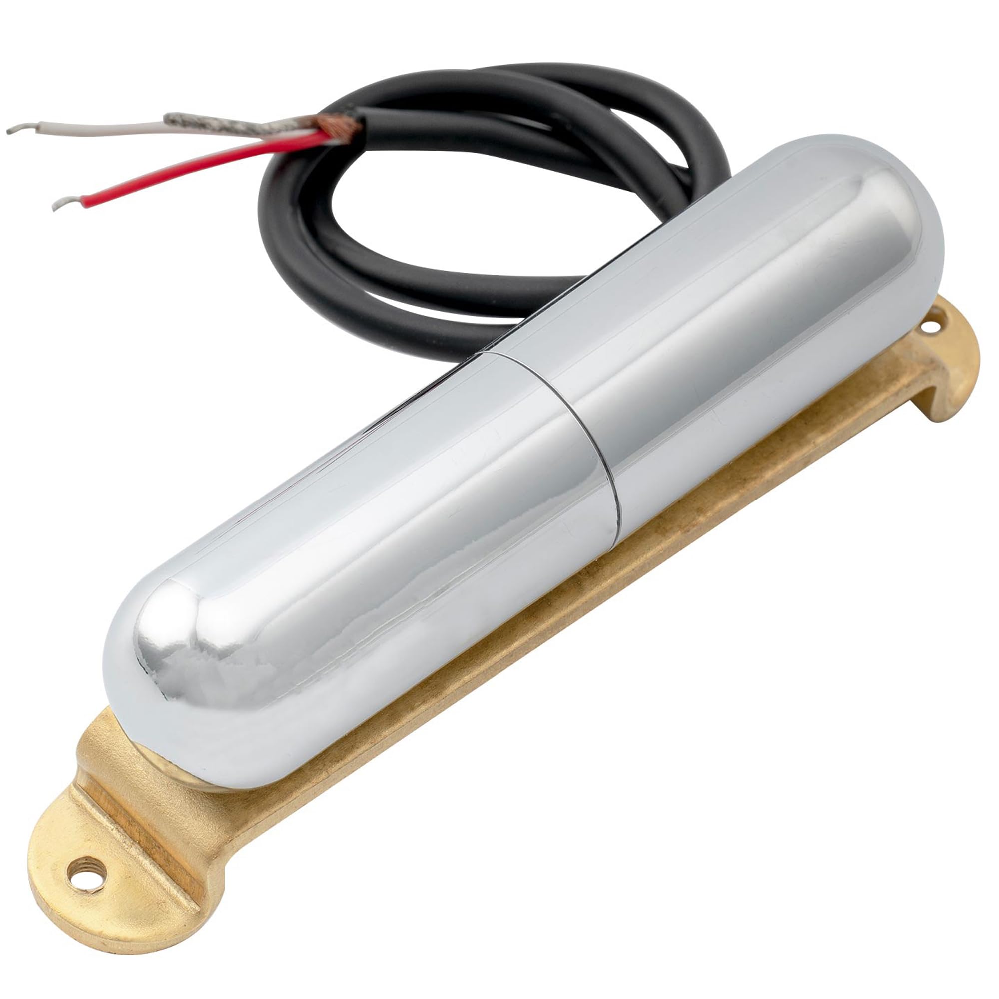 Artec LSA70 Alnico 5 Lipstick Single Coil Bridge Pickup 7.5K for Strat Style Electric Guitar, Chrome