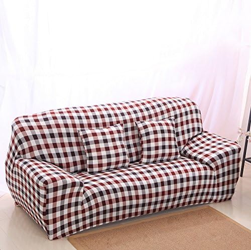 Comforbed High Elasticity Fabric Sofa Slipcover Couch Cover Protector Two-Seater 57-73 Inch Pattern6