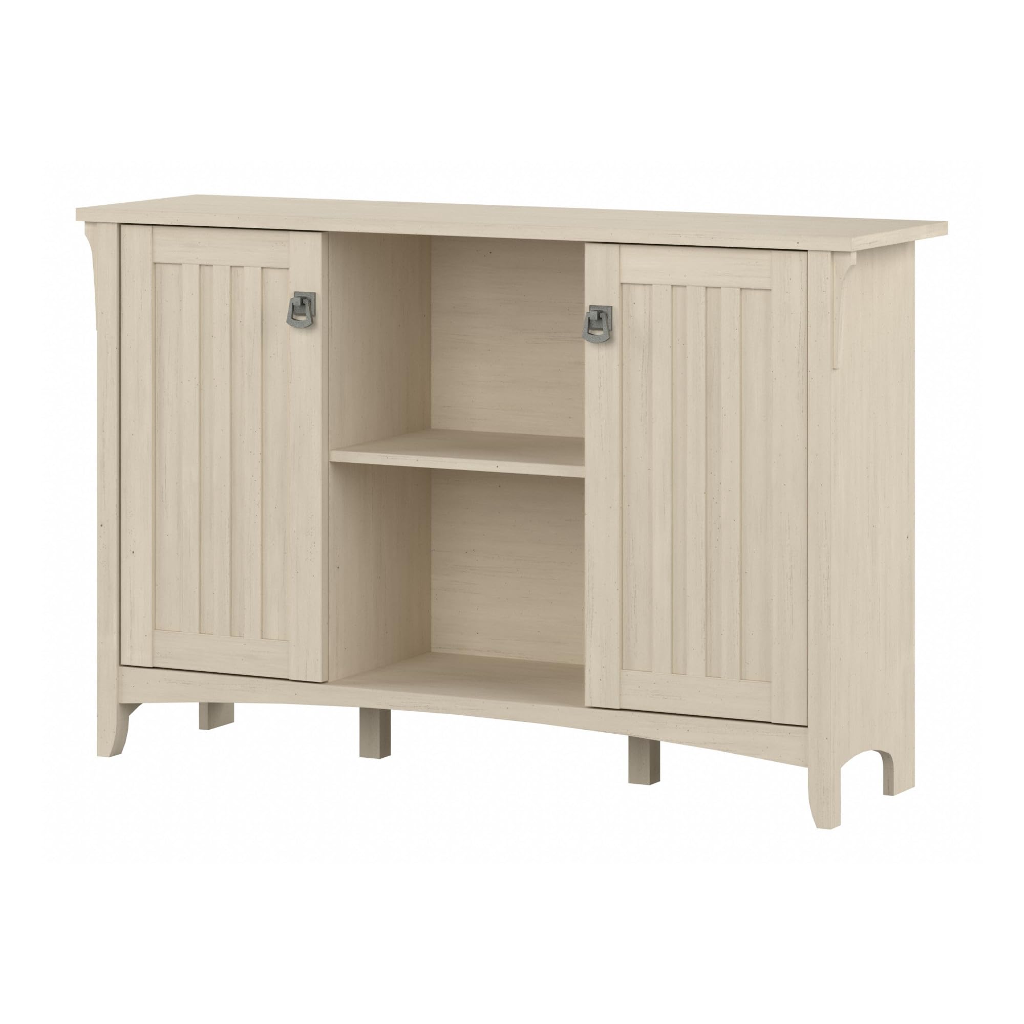 Bush Furniture Salinas Accent Storage Cabinet with Doors and Shelves, Farmhouse Cabinet Buffets & Sideboards Image