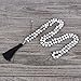 CAT EYE JEWELS 8mm Mala Beads Necklace Yoga Meditation 108 Hand Knotted White Howlite Japa Mala Buddhist Prayer Beads Tassel Necklace Healing Lava Rock Beads Diffuser Bracelet