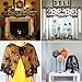 OLABB Halloween Decoration Lace Lamp Shade Topper Fireplace Mantel Scarf Door Curtain Festive Party Suppliess18x60 inch