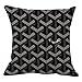 Goyard Black Pillow Case (Size 20x20 inch)