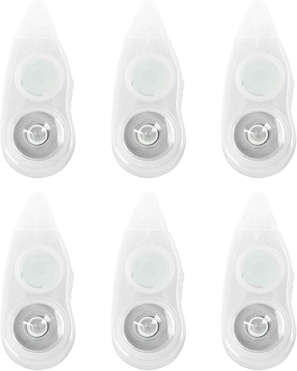 6 Pcs Mini Ruban Correcteur Blanc Couleur Ruban Gomme Resistant A La Dechirure Bande De Correction Pour Scrapbooking Lettre De Carte De Voeux Journal Papeterie Fournitures Scolaires Des Eleves Amazon Fr Fournitures De Bureau 6 Pcs Mini Ruban Correcteur Blanc Couleur Ruban Gomme Resistant A La Dechirure Bande De Correction Pour Scrapbooking Lettre De Carte De Voeux Journal Papeterie Fournitures Scolaires Des Eleves Amazon Fr Fournitures De Bureau