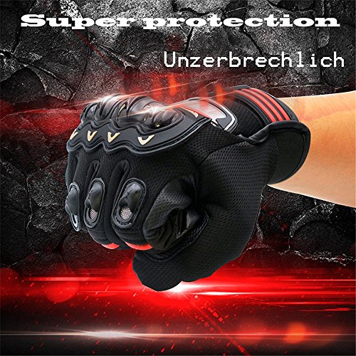Riding Touch Screen Gloves,MeiLiio Unisex Full Finger Riding Gloves Bike Gloves Great for Cycling,Running, Rugby, Football, Hunting, Walking for Women and Men (L-Size)