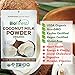 Biofinest Coconut Milk Powder -100% Pure Antioxidants Superfood - USDA Certified Organic Kosher Vegan Raw Non-GMO - Boost Digestion Detox Weight Loss - for Smoothie Beverage (4 oz Resealable Bag)