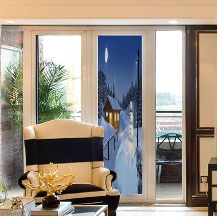 Amazon Com Yoliyana Decorative Window Film Christmas