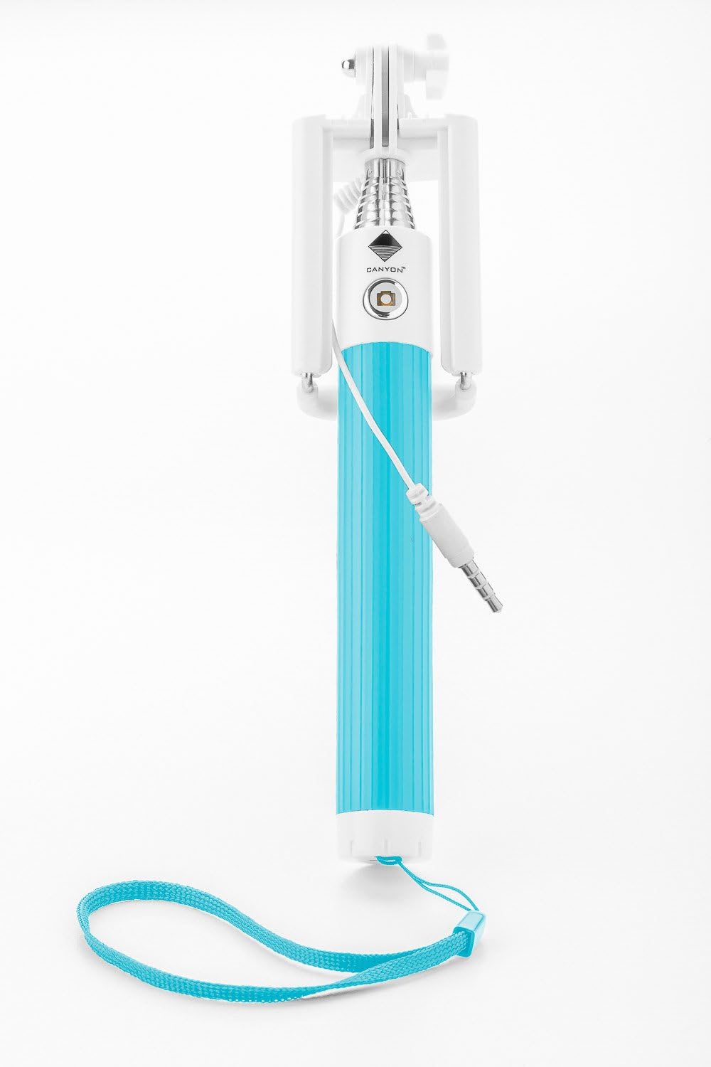 Canyon PicStick - Selfie Stick - Connects Via Cable to Smartphone (Blue)