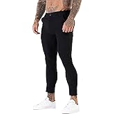 GINGTTO Mens Dress Pants Slim Fit Chino Pants for Men Formal