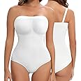 Lenashape Strapless Shapewear for Women, Tummy Control Triangle Bodysuit, Seamless Sculpting Body Shaper Tank Top