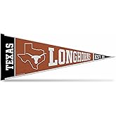 Rico Industries NCAA Exclusive 12" x 30" Felt Wall Décor Pennant - Great for Home/Bed Room/Man Cave Décor