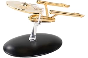Eaglemoss Star Trek Ship Replica Gold Plated TOS NCC 1701 Enterprise (Variant)