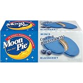 MoonPie Mini's Blueberry Flavored Mini Marshmallow Snack Pies - 6 Count