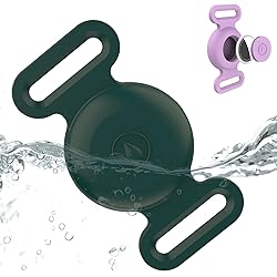 Waterproof Airtag Dog Collar Holder Compatible with