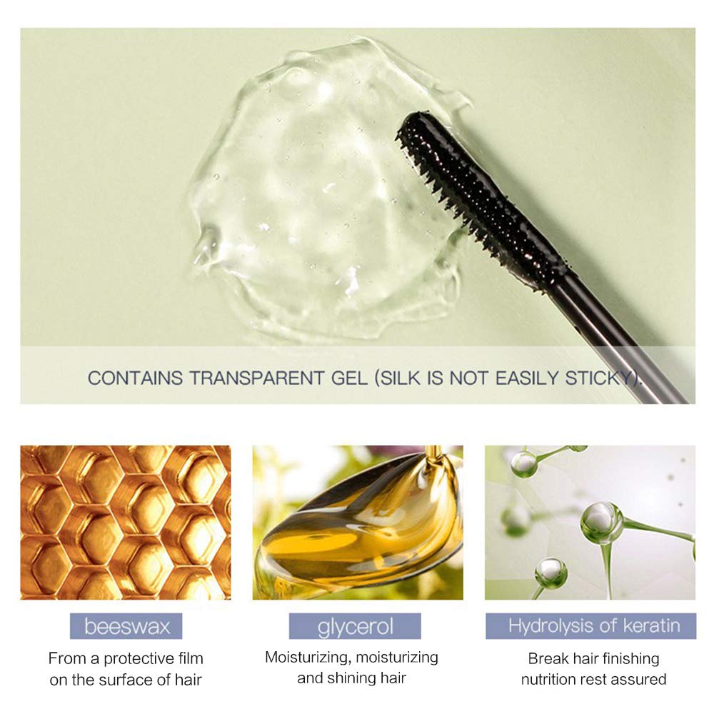 Hair Feel Finishing Sticks, 3 Pack × 18ML Small Broken Hair Styling Gel for Flyaway Hairs, Natural Moisturizing Refreshing and Non-Greasy, Shiny on Party, Wedding, Award, Interview : Beauty