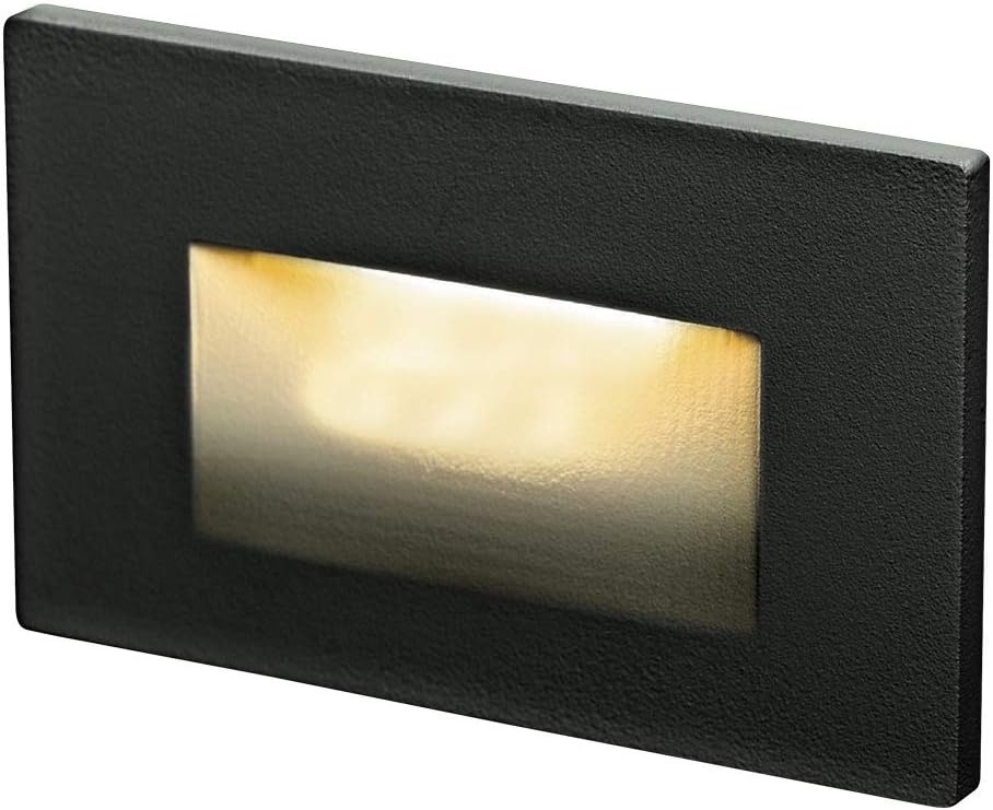DALS Lighting LEDSTEP005DBK 4.75" Recessed Horizontal Indoor/Outdoor