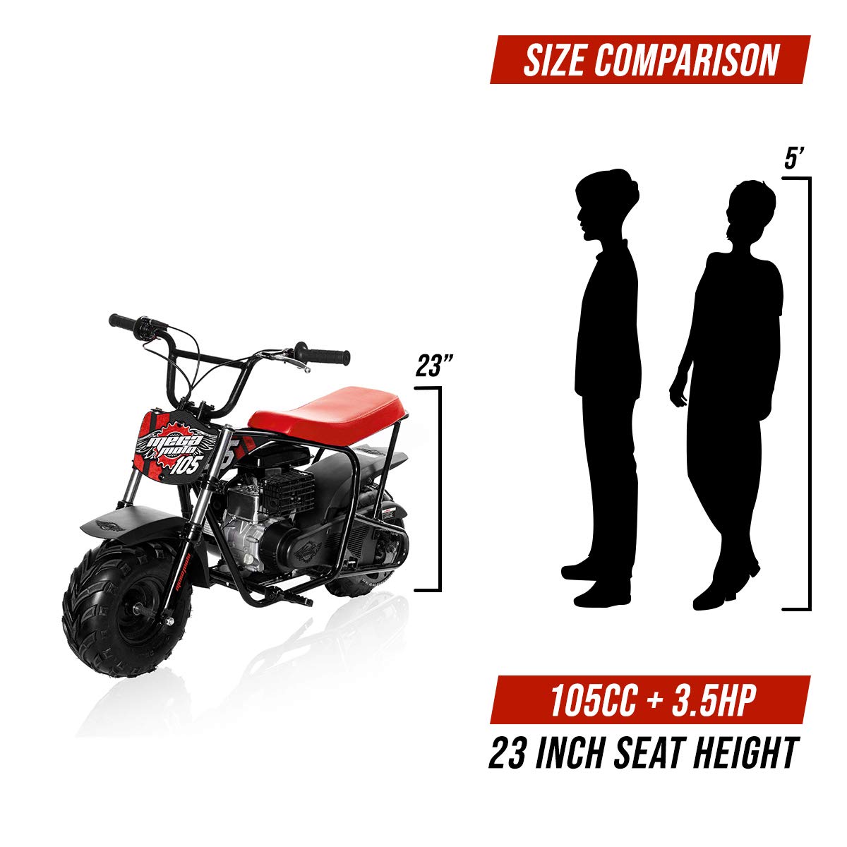 monster moto mini bike 105cc top speed