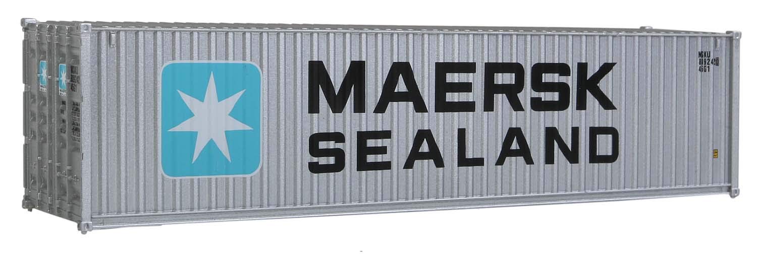 Walthers Corn Trims 532059 HC container Maersk Model Kit
