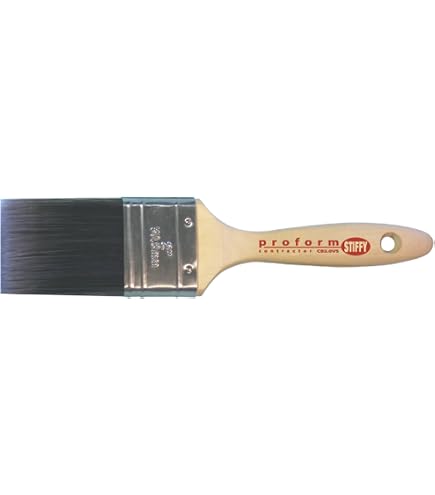 ProForm Series E2.0AS 2" Void Angled Brush - Polyester Blend Bristles With Standard Handle - View #2