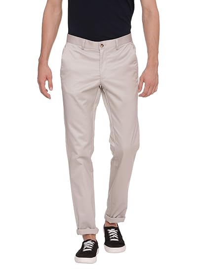 satin tapered trousers