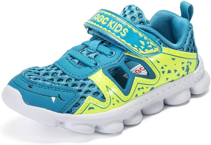 Amazon Urmagic キッズ スニーカー 子供靴 運動靴 ジュニア スポーツシューズ つま先保護 通気性 屈曲性 滑り止め Abckids Urmagic 運動靴 スニーカー