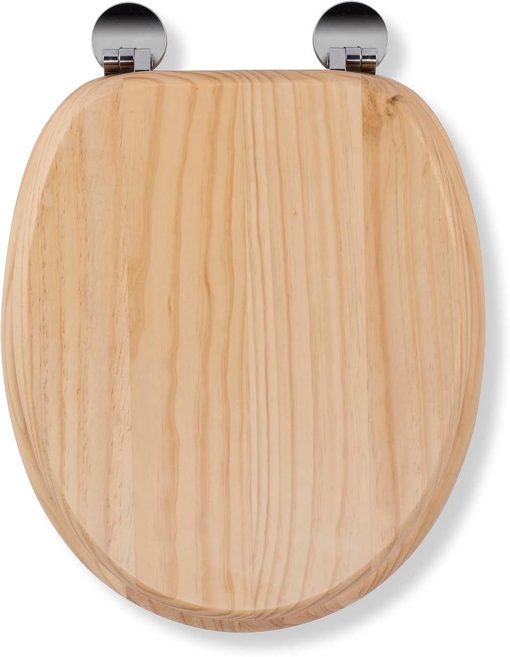 Croydex Davos Flexi-Fix Wooden Toilet Seat Blonded Pine