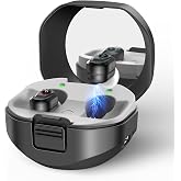 RlsitKee Hearing Aids, Hearing Aids for Seniors, Hearing Amplifiers with Mirror, Hearing Aid with Volume Adjustable and Noise Reduction for Hearing Loss, Rechargeable Hearing Aid with Charging Case