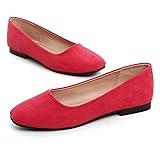 Hee grand Women Cute Slip-On Ballet Shoes Soft