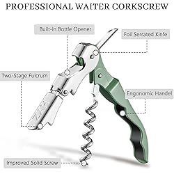 HYZ 2-Pack Wine Opener Waiter