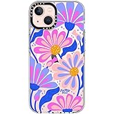 CASETIFY Clear iPhone 13 Case [Not Yellowing / 6.6 ft. 3X Military Grade Drop Protection/Compatible with Magsafe] - Mystic Daisy - Clear