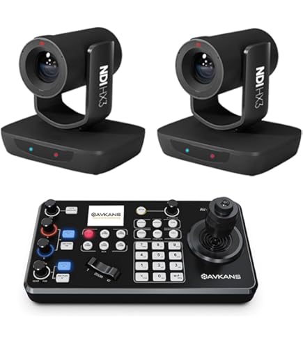 Amazon.com : AVKANS 20X NDI PTZ Camera Kits - 2pcs 20X AI Auto
