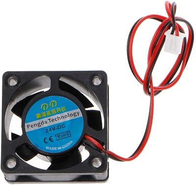 luosh 40x40x20mm DC 24V 2-Pin Brushless Mini Cooling Fan 4020 Cooler