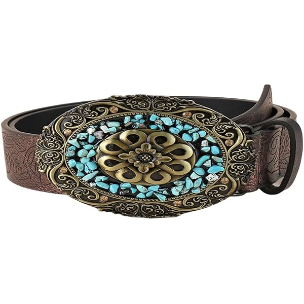 Urban Backwoods Indian Chief III Fibbie per cinture Belt Buckle