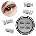 Magnetic Eyelashes by sela beauty , 2 Pair 4 Pieces Fake mink Eyelashes , Reusable Crulety Free