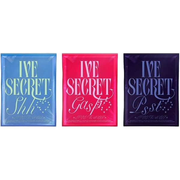 IVE, IVE, IVE - (EVIL CUPID Ver.) IVE IVE SECRET 4th EP Album